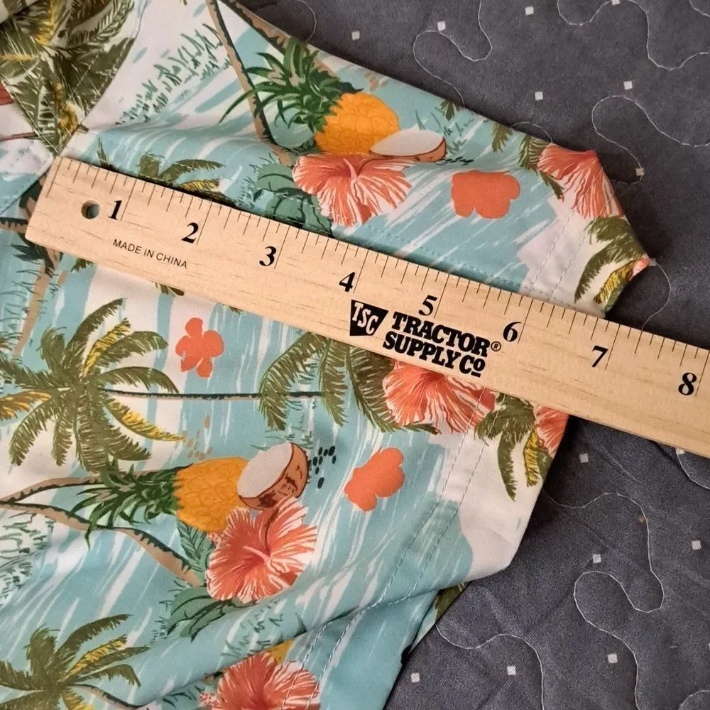 George above the knee tropical vintage summer swim trunks size 3XL NWT